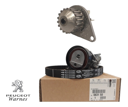 Distribucion + Bomba 100% Originales Peugeot Partner 1.4 8v