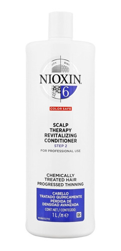 Nioxin-6 Acondicionador Chemically Treated Hair 1000ml