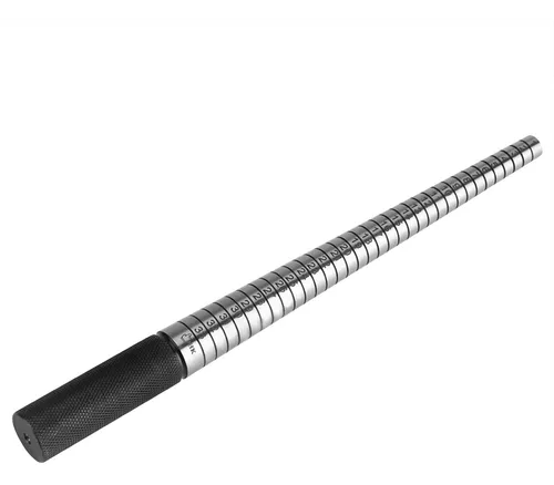 Tamanho De Martelo Facial Sizer Mandrel Em Aço E Nylon