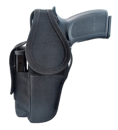 Funda Pistolera S/ Rapido Universal Con Porta Cargador 