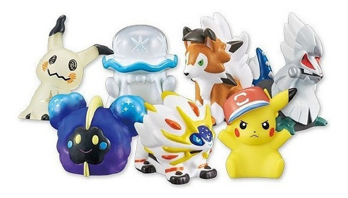 Figuras Pokemon Bandai Kids Sun Moon Originales En Caja 