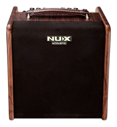 Amplificador NUX Stageman AC-50 Transistor para guitarra de 50W cor marrom 100V - 120V