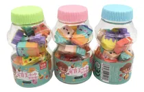 Comprar Mini Gomas De Borrar Escolar X18 En Pote Varios Modelos Cute