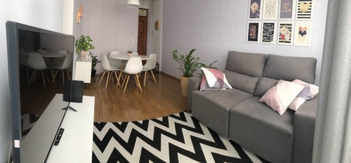 Imagem 1 de 20 de Apartamento Com 1 Dormitório À Venda, 48 M² Por R$ 403.000,00 - Gonzaga - Santos/sp - Ap7711