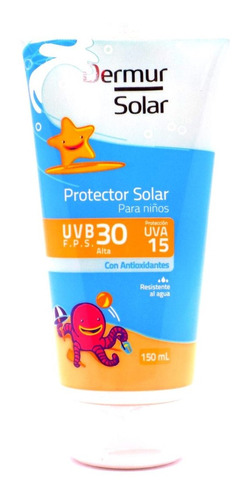 Protector Solar Infantil Fps 30 Dermur 150 Ml