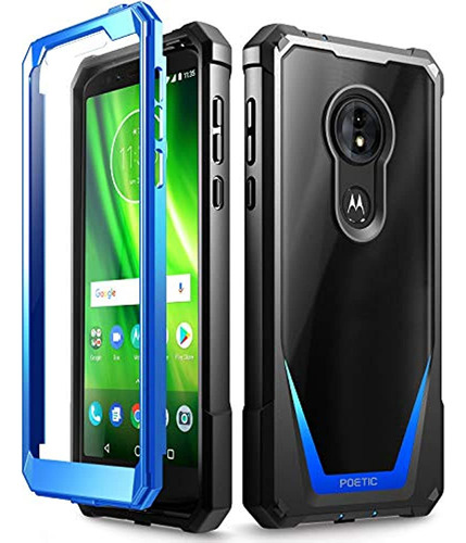 Funda Moto G6 Play, Funda Moto G6 Forge, Poetic Guardian [pa