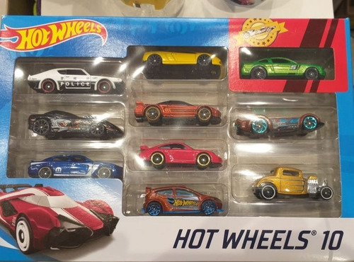 Hot Wheels Autitos Coleccionables, Caja X 10 (lanús)