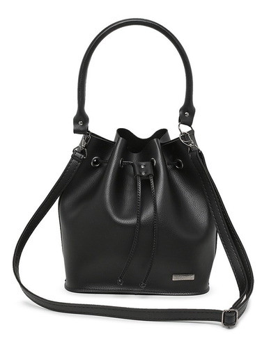 Bolsa Sacola Feminina Preto Jade