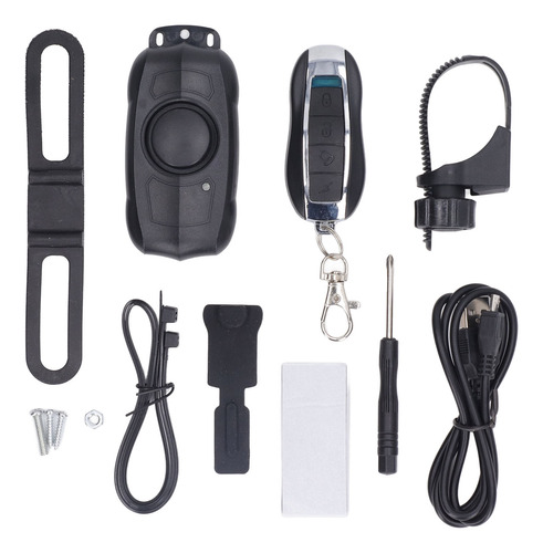 Conjunto De Alarma Inalámbrica Para Bicicleta, Control Remot