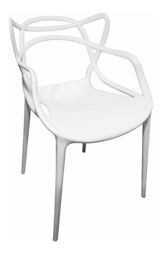 Silla De Diseño Master Philippe Starck Plastico Moderna