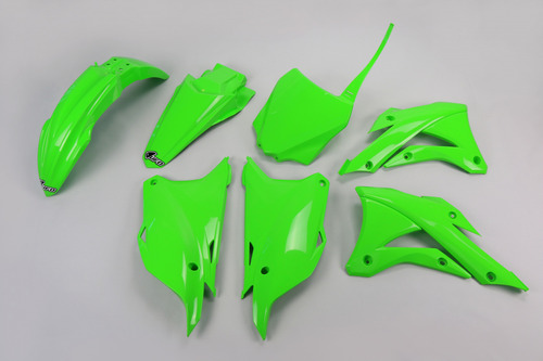Kit Plástico Kawasaki Kx 85 2014 2015 2016 2017 Até 2021 Ufo