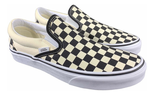 Tenis Vans Classic Slip On Blanco Vn0ooeyebww Look Trendy