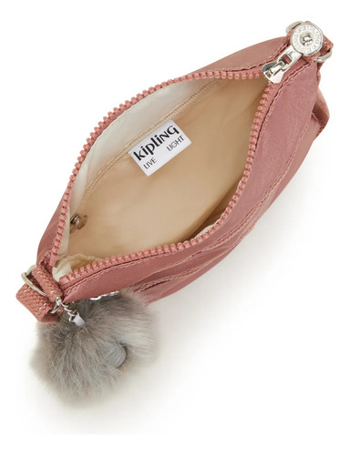 Bolsa Kipling Keiko Bandolera Color Metallic Maple