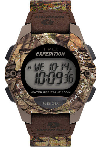 Reloj Digital Timex Expedition Con Cronógrafo Alarma Y Tempo