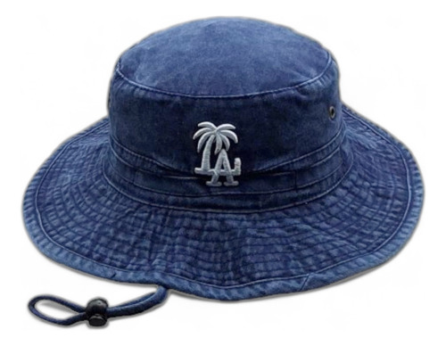 Bucket Hat Estilo Safari Algodon Colores Varios