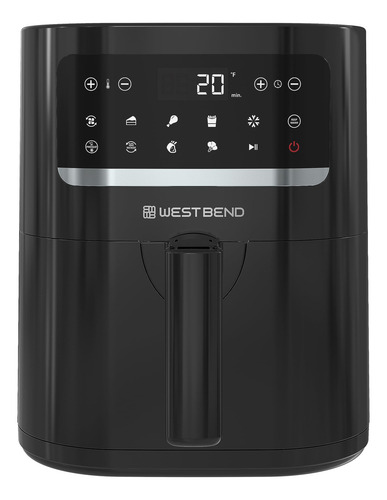 Freidora de aire West Bend AFWB5QBK13 AFWB5QBK13 color negro