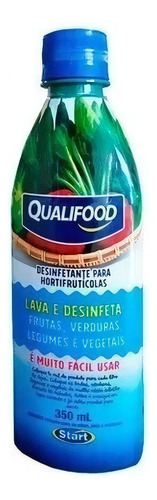 3 Higienizantes Frutas Legumes Verduras Atacado 350ml Top