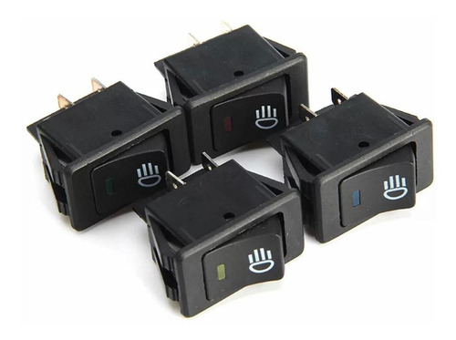 Suiche Botón Interruptor Basculante Luces Universal Carros