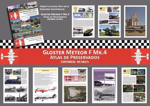 Libro Gloster Meteor F Mk.4 - Atlas De Preservados