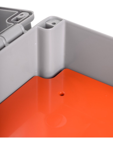 Caixa De Passagem Painel Cinza T/ Cinza Ip68 500x400x200mm