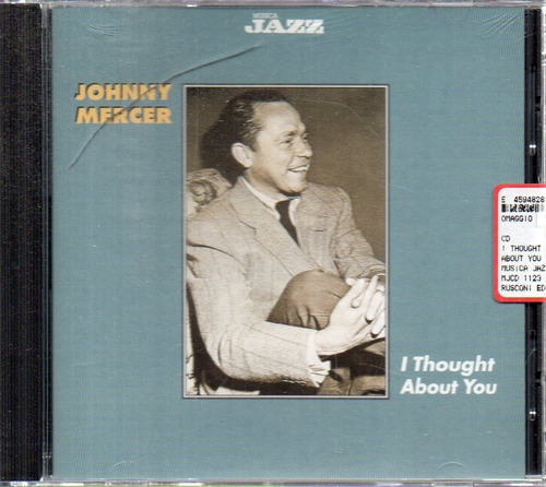 Johnny Mercer - I Thought About You -  Cd Hecho En Italia