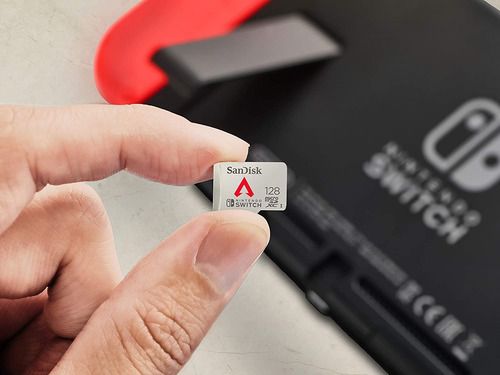 Imagen 5 de 6 de Tarjeta De Memoria Sandisk 128 Gb Micro Sd Nintendo Switch Apex