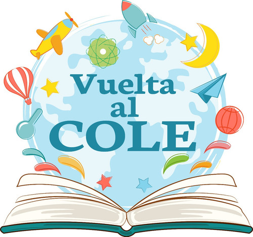 Imagen 2 de 8 de Vinilos Vidriera Vuelta Al Cole Utiles Regreso A Clases
