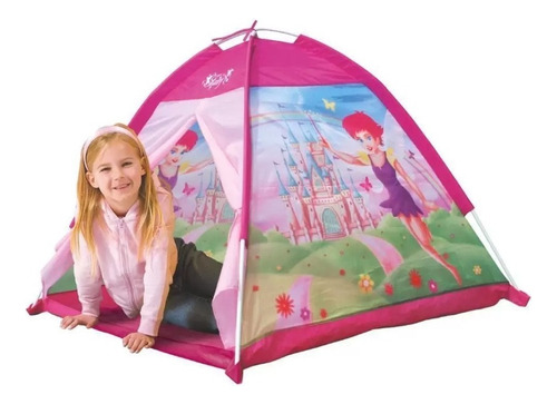 Barraca Infantil Fadinha Feliz Dm Toys Toca Grande Menina