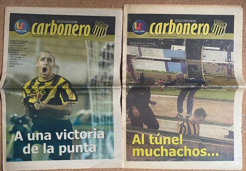 2 Revistas Carbonero Peñarol Fútbol, Ez4