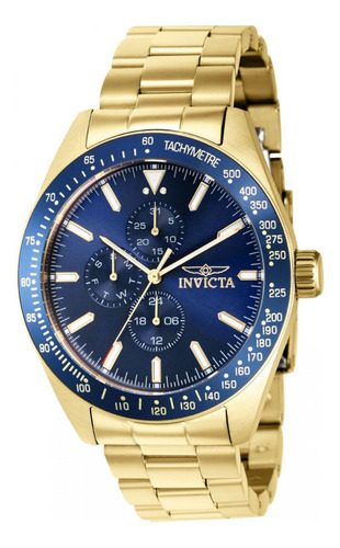 Reloj Invicta 38967 Oro Hombres Original Y Nuevo