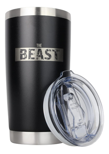 Vaso De Acero Inoxidable Beauty And The Beast De 20 Onz...