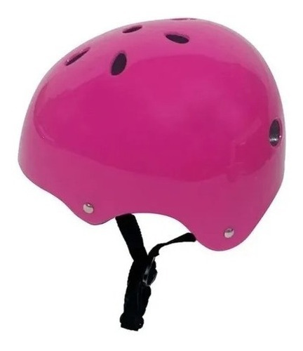 Imagen 1 de 4 de Casco Niños Adultos Bici Roller Patin Ajustable Reforzado