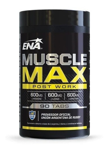  Muscle Max 90 Tabs Ena Sport Masa Muscular