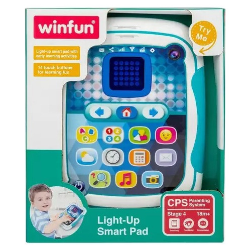 Tablet Inteligente Winfun Bebes Luminosa Didáctica Diversión