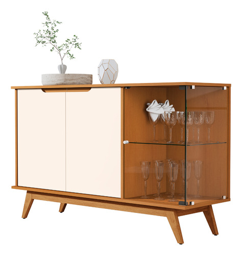 Buffet Aparador Tucumã Sala Nature Off White Jb Bechara