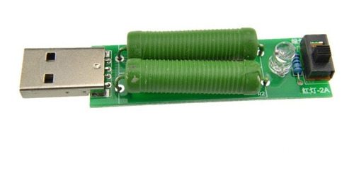 Imagen 1 de 1 de Puntotecno - Resistencia De Carga Usb 1a-2a