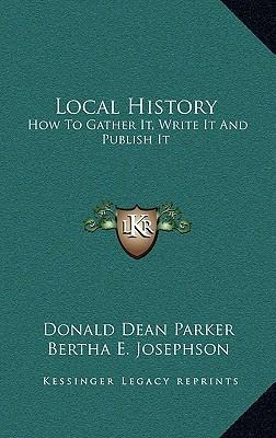 Libro Local History - Donald Dean Parker