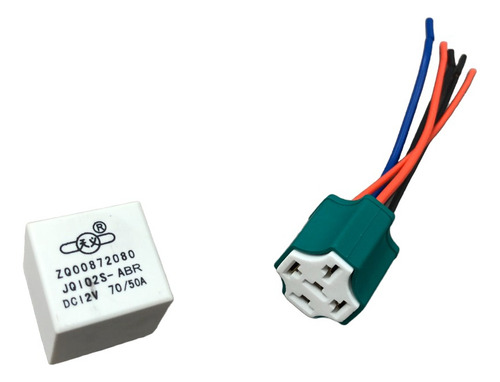 Relevador Relay 12 V Automotriz Con Soporte 5 Patas