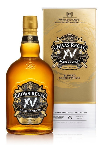 Whisky Chivas Regal 15 Años 750ml Con Estuche