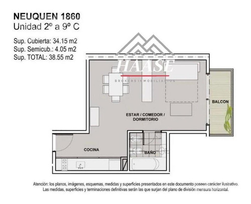 Imagen 15 de 30 de Venta Depto Balcón 39 M2 Cfte Pisc/gym/sum/parr Caballito