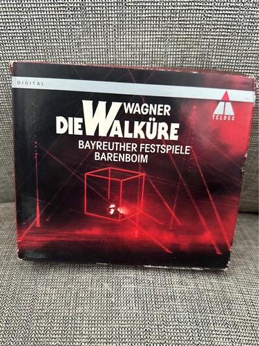 Wagner Diewalkure Barenboim Cd  Box Música Clásica Teldec