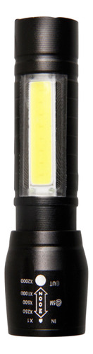 Linterna Led Pequeña Con Luces Laterales Cob Strong Light Te