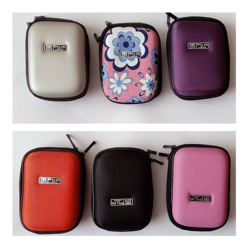 Estuche Para Cámara Digital Compacta - 6 Colores Cremallera