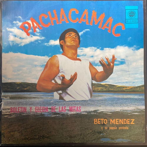 Vinilo Beto Mendez  Pachacamac Che Discos