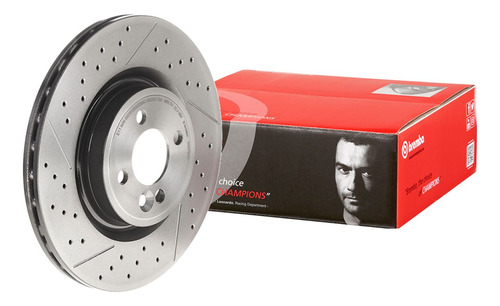 Disco Brembo Mini Clubman R55 Johncooper Works 08-13 Del Pza