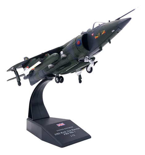 Metal Fighter Plane Model 1 72 1 100 Scale Style 1
