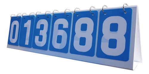 Marcador De Mesa Marcador Estable Para Baloncesto Tenis Azul