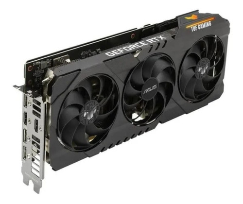 Placa de vídeo Nvidia Asus  TUF Gaming GeForce RTX 30 Series RTX 3070 Ti TUF-RTX3070TI-8G-GAMING 8GB