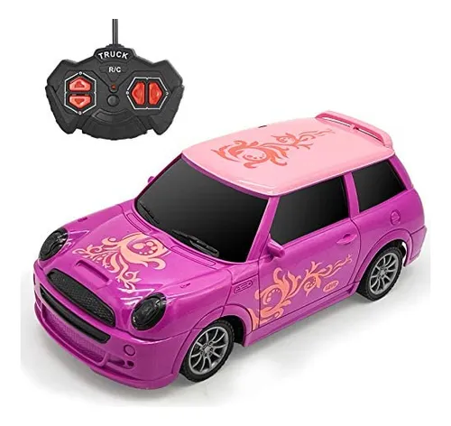 Auto de niña sales a control remoto