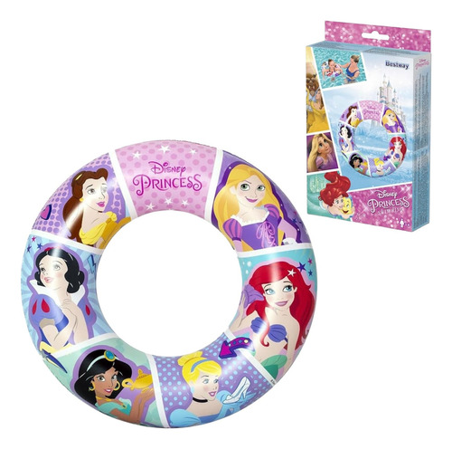 Boia Infantil Circular Redonda Princesas Disney Meninas 